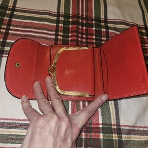 Misuri Florence Made In Italy Leather Vintage Coin Purse
